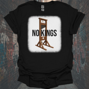 No Kings Graphic Unisex Softstyle T-Shirt – Comfortable Streetwear for Rebels and Activists