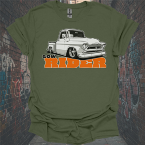 Unisex Softstyle T-Shirt - Vintage Low Rider Graphic Tee